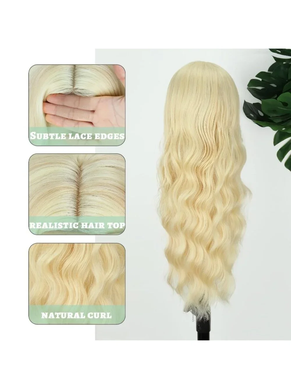 N/A black wig